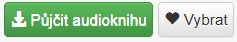 PrtSc tlačítka "půjčit audioknihu" a tlačítka "vabrat" se srdíčkem